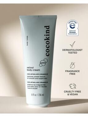 Retinol Body Lotion 0.05% l Firming Moisturizing Ceramide 8oz Cocokind